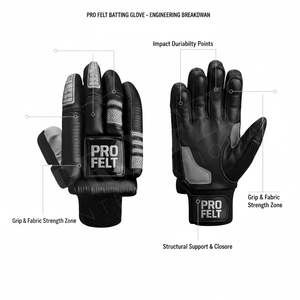100% High Quality Custom Logo Cricket Batting <b>Gloves</b> with Shock-Absorbing Palm & Finger Protection for Adult Players <b>Gloves</b> - Product Image 2