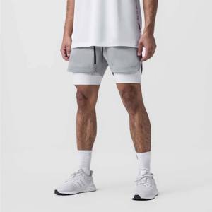 Pantalones Cortos Térmicos de Punto Waffle para Hombre, con Logotipo Personalizado, Ropa Casual para Estar en Casa, Cintura Elástica Transpirable, Pantalones Cortos de Verano, Fábrica OEM - Product Image 3