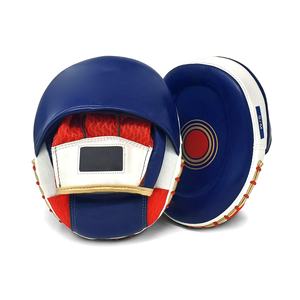Excellent Quality Punching Mitts Leather Boxing Target <b>Focus</b> <b>Pads</b> Green Orange Curved Design Durable Training Equipment OEM ODM - Product Image 6