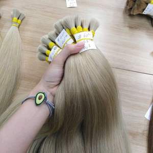 100% ต่อผมดิบเวียดนามเนื้อนุ่มแบบยังไม่ผ่านกระบวนการผมด้านหน้ามีสไตล์เป็นคลื่นโดยตรงจากเวียดนาม - Product Image 3