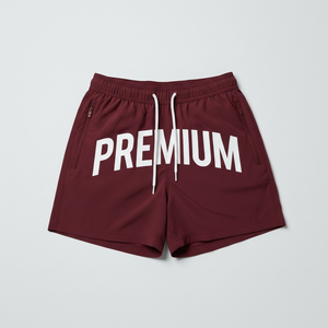 Pantalones Cortos Deportivos de Nailon para Mujer, de Secado Rápido, con Bolsillos con Cremallera, Cintura Elástica, para Entrenamiento, Fabricante OEM - Product Image 4