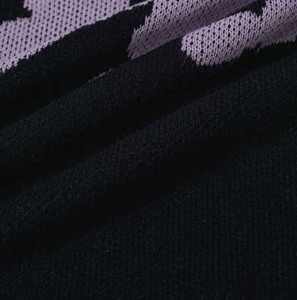 Crew Neck Breathable Oversized Women Sweater Geometric Pattern Knitted Pullover <b>Warm</b> Winter <b>Jumper</b> for USA Market Trendy - Product Image 5