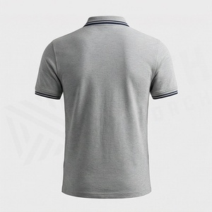 เสื้อโปโลผ้าฝ้ายไซส์ใหญ่ สวมใส่สบาย น้ำหนักเบา สำหรับผู้ชาย ราคาขายส่ง แขนสั้น สีตามสั่ง - Product Image 2