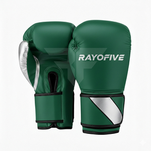 Guantes de boxeo para adultos y niños, de cuero PU, con logo personalizado, guantes de entrenamiento para artes marciales y fitness, guantes de boxeo personalizados - Product Image 1