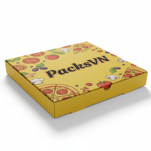 กล่องพิซซ่าพิมพ์ลายตามสั่ง กล่องบรรจุภัณฑ์อาหารลูกฟูกสำหรับร้านอาหารและบริการเดลิเวอรี - Product Image 5
