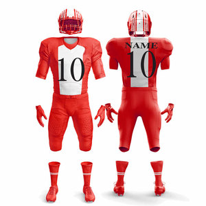 Uniformes Deportivos Personalizados con Nombre y Números Sublimados, Camisetas y Pantalones, Uniforme de Fútbol Americano para Hombre, Kits para Jugadores de Equipo - Product Image 4