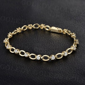 Pulsera de Plata 925 con Diamantes de Moissanita, Superventas, para Mujer, Ideal para Fiestas, Bodas y Otras Ocasiones, Disponible para la Venta - Product Image 4