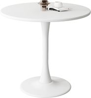 Table à manger ronde en bois et en fer, 60 pouces, design scandinave moderne, base stable pour meubles de maison, pour 4, 6, 8 ou 10 personnes