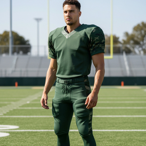 Uniforme de football américain personnalisé de haute qualité, entièrement sublimé, équipement d'équipe professionnel, respirant, kit d'uniforme pour le jour du match - Product Image 6