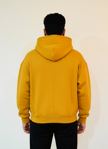 Sweat à capuche streetwear personnalisé, coupe oversize, en molleton bouclette épais, style vintage, délavé à l'acide et effet soleil. - Product Image 2