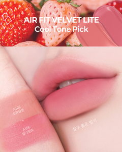 COSLAB Tinte Labial Coreano de Marca Privada Air Fit Velvet Lite, Elegante, Suave, Brillante, Hidratante, de Larga Duración y Alta Pigmentación - Product Image 4