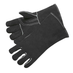 Gants de sécurité en cuir de vachette pleine fleur de qualité supérieure pour le soudage industriel et la protection des paumes pour les travailleurs - Product Image 2