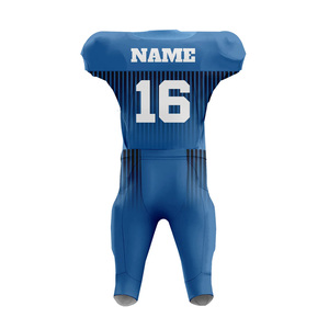 Tenue d'équipe 100 % polyester, uniforme de football américain de qualité supérieure, uniforme de football américain personnalisé pour les joueurs d'équipe - Product Image 3