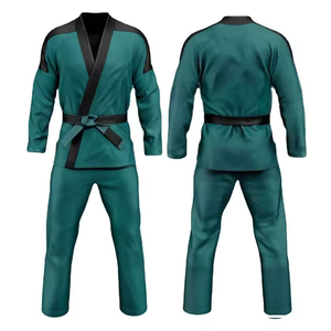 Uniforme de Jiu-Jitsu Brasileño (BJJ) al por Mayor con Logotipo Personalizado, 100% Algodón, para Entrenamiento y Competencia de Judo y Jiu-Jitsu, Unisex para Adultos - Product Image 4