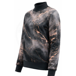 เสื้อสเวตเชิ้ตคอเต่าแบบเรียบง่าย ผ้าฝ้ายนุ่ม สวมใส่สบายๆ สำหรับทุกวัน แฟชั่นฤดูหนาว ใช้ได้กับผู้หญิง - Product Image 3