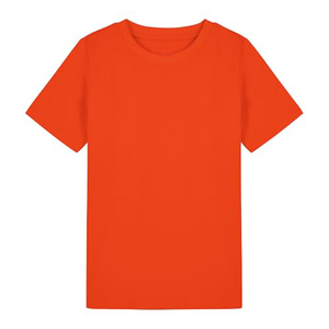 Camiseta Básica Unisex de Algodón Blanco para Regreso a Clases, Manga Corta, Cuello Redondo, para Niños y Niñas - Product Image 6