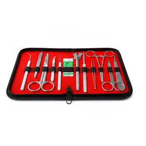 Kit de Instrumentos Quirúrgicos Dentales, Juego de Herramientas de Acero Inoxidable con Tijeras y Bisturí para Procedimientos Dentales, Certificado CE - Product Image 5