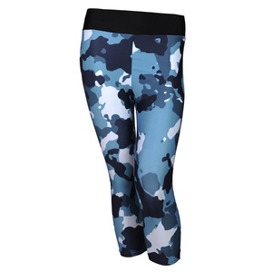 Service OEM – Leggings de yoga et fitness pour femmes de haute qualité, taille mi-haute, impression numérique par sublimation, extensibles dans les quatre sens, respirants, pour la gym - Product Image 5