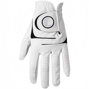 Gants de golf classiques Vantrex Industries en cuir véritable, haute adhérence, antidérapants, fermeture à enfiler, ajustement confortable, unisexe pour le golf - Product Image 1