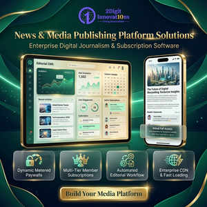 Développement d'applications de nouvelles et de médias, plateforme de publication de contenu et de souscriptions - Product Image 2