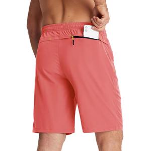 Custom Logo Men Gym <b>Athletic</b> Running Shorts Quick Dry Lightweight Breathable Polyester Mid Waist Elastic Waist Pockets Shorts - Product Image 5