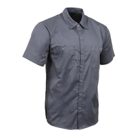 Chemise de travail pour mécanicien, nouveau design personnalisé, logo brodé, coton fluorescent, haute visibilité, grande taille, respirante, séchage rapide, OEM