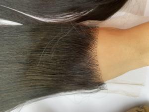 Paquetes personalizados con cierre frontal de encaje Extensiones de cabello humano Remy vietnamita virgen barato a granel - Product Image 6