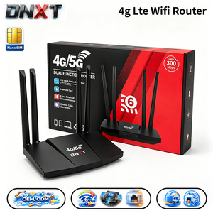 Dnxt 4G LTE WIFI <span class=keywords><strong>Router</strong></span> Cat4 2.4GHz WIFI 6 <span class=keywords><strong>Router</strong></span> 300Mbps USB Type-C 4G โมเด็ม wan/lan <span class=keywords><strong>NANO</strong></span> SIM WIFI 4G ใช้ในบ้าน - Product Image 1