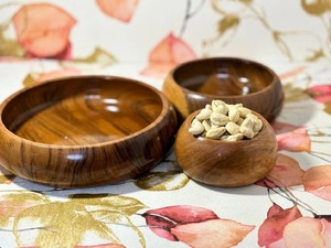 Juego de ensaladera y tazón para sopa de madera de acacia natural, incluye cuchara, tazón de madera hecho a mano de alta calidad y juego de cubiertos. - Product Image 6