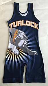 ชุดนักมวยปล้ำแบบสิงเกิลเล็ต สำหรับมืออาชีพและสมัครเล่น ชุดทีมสั่งทำพิเศษ โลโก้ด้านหน้า ผลิตจากโพลีเอสเตอร์ 100% น้ำหนักเบา ระบายอากาศได้ดี เหมาะสำหรับทั้งชายและหญิง - Product Image 2