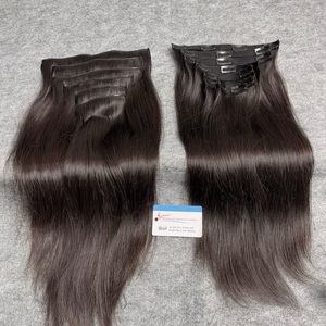 Extensions de cheveux naturels lisses de qualité supérieure, doux et brillants, fournisseur de cheveux vierges 100% humains vietnamiens - Product Image 2