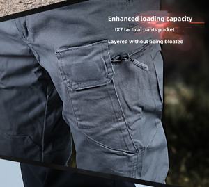 Uniforme Táctico de Seguridad Personalizado, Pantalones de Verano con Bolsillos Multifuncionales, Pantalones de Seguridad de Algodón para Entrenamiento Táctico en Campo - Product Image 3