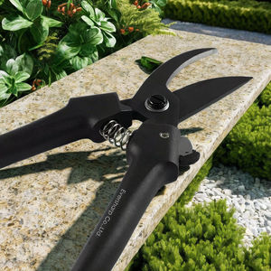 Lightweight 7.5" Garden Secateurs-Anti-Rust Stainless Steel Plastic Handle Industrial/DIY Grade Flower <b>Rose</b> Cutting <b>Black</b> Taiwan - Product Image 3