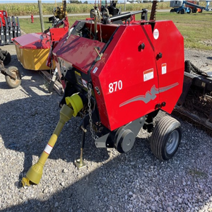 Empacadora de Heno Redonda, Máquina Agrícola para Empacar Forraje, Empacadora de Tambor de Doble Eje, Motor Automático para Uso Agrícola, Alta Productividad - Product Image 1