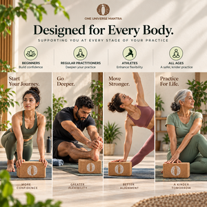 Bloque de Yoga de Corcho One Universe Mantra, Tamaño Estándar, Ecológico - Product Image 4