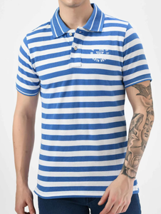 Camiseta Polo a Rayas con Estilo Moderno, Tejido de Algodón Suave al Tacto, Hecha a Medida en Talla y Color Personalizados - Product Image 4