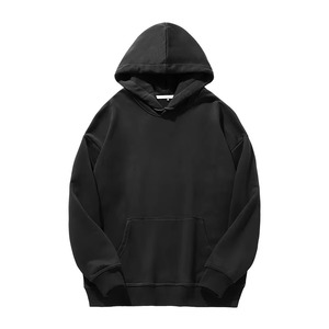 เสื้อฮู้ดสตรีทแวร์ขายส่ง ปักลายปักโลโก้ตามสั่ง เนื้อผ้าหนา ทรงปกติ ระบายอากาศได้ดี 180 กรัม สำหรับฤดูหนาว ผู้ชาย รับผลิตแบบ OEM ODM - Product Image 1