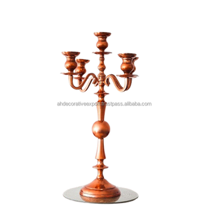 Chaud et attrayant candélabre décoration de la maison nouveau Design métal décoratif classique Table de mariage haut à la main pièce maîtresse à vendre - Product Image 4
