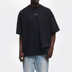 เสื้อยืดถักสไตล์วินเทจสำหรับผู้ชาย ทรงหลวม คอกลม สองสี แขนสั้น ลายการ์ตูน สำหรับฤดูร้อน ยังไม่มีรีวิว - Product Image 4