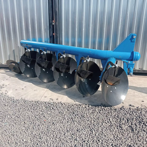 Charrue à disques et charrue à socs durables pour tracteur, machine de travail du sol agricole pour la culture en profondeur des sols - Product Image 1