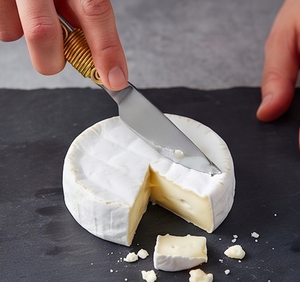 Premium Stainless Steel Gold <b>Cheese</b> <b>Knives</b> <b>Set</b> Of 4 High Quality Designer Handles Perfect For Elegant Dining Kitchen And Parties - Product Image 6