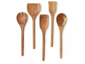 Cucharas de Madera Hechas a Mano al por Mayor, Aptas para Alimentos, Lacadas, Utensilios de Cocina para Servir, Precios Competitivos al por Mayor - Product Image 6
