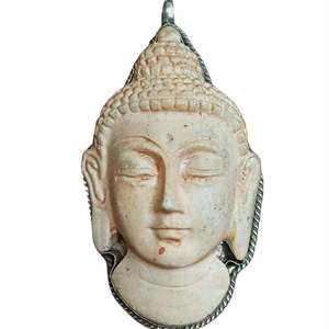 Colgantes de Cabeza de Buda Tibetanos Religiosos de Aleación de Cobre Hechos a Mano, Modernos y Unisex - Product Image 4