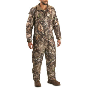 Combinaison de travail camouflage haute visibilité pour homme, respirante, en polyester imperméable, avec impression par transfert thermique, équipement de chasse en plein air complet - Product Image 1
