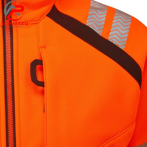 Chaqueta Softshell de Alta Visibilidad a Precio Económico, Impermeable, de Poliéster, Ropa de Trabajo de Seguridad con Logotipo Personalizable 2026 para Hombre - Product Image 4