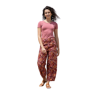 Casual Printed Wide Leg <b>Trousers</b> <b>for</b> <b>Women</b> with Trendy Fashion Pattern - Product Image 3