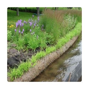 PRODUIT PHARE : Bloc de coco robuste pour la protection contre les inondations, 100% bois naturel, pur, propre, sûr, résistant aux intempéries, barrière de jardin Pk - Product Image 6