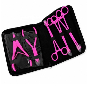Kit de Piercing Professionnel de Haute Qualité en Acier Inoxydable, Logo Personnalisé, Aiguilles de Piercing Stérilisées, Pinces, Boules de Piercing - Product Image 1