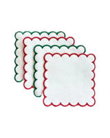 Serviettes de cocktail carrées modernes personnalisées en lin, sous-verres sur mesure faits à la main, cadeaux de mariage