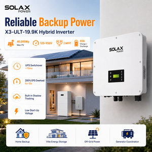 Convertisseur solaire hybride hors réseau triphasé <span class=keywords><strong>SolaX</strong></span> 19,9 kW pour stockage domestique, efficacité de 96,5 %, 160-950 VDC, IP66, garantie de 5 ans - Product Image 3